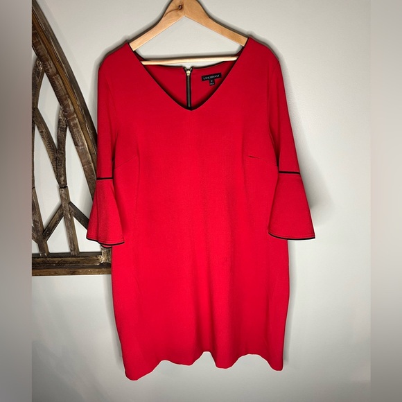 Lane Bryant Bell Sleeve Sheath Dress - Picture 4 of 6